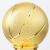 Customized Resin Crafts Basketball Trophy MVP Trophy New Golden Basketball Trophy