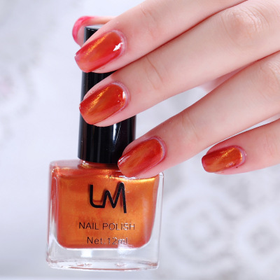 Lm2018 New 3D Cat's Eye Water-Based Charming Nail Polish Odorless Long-Lasting Peelable Factory Direct Sales Wholesale Processing