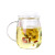 Biological Borosilicate Heat-Resistance Glass Large Mushroom with Cover Strain Office Tea Cup Customizable Logo