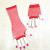 Over-the-Knee Fishnet Socks Fishnet Gloves Candy Color Mesh Socks Halloween Sexy Nylon Mesh Socks Party Gloves