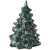 Ceramic Crafts Christmas Tree Pine Cone Ice Cracked Ceramics Small Ornaments Living Room Retro Furnishings Decoration Props