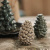 Ceramic Crafts Christmas Tree Pine Cone Ice Cracked Ceramics Small Ornaments Living Room Retro Furnishings Decoration Props