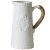 Ceramic Crafts White Single Ear Hemp Rope Ceramic Vase Decoration American Retro Nostalgic Home Ornament