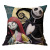 Cross-Border Hot Sale 2020 Linen New Halloween Pillowcase Skull Witch Series Printing Throw Pillowcase Wholesale