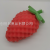 Three-Dimensional Pointed Strawberry Fruit Cartoon Creative Bath Cleaning Sponge Bath Foaming Spong Mop with Lanyard