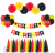 Scene Layout Cartoon Birthday Pulling Banner Mickey Banner Party Decoration Balloon Garland