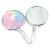 Customized ABS Plastic Hand-Hold Mirror Epoxy Single-Sided Mirror Hand Strap Handle Mirror Can Be Invoiced