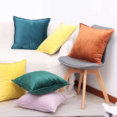 Yl128 Holland Velvet Nordic Style Pillowcase Amazon Home Hot Velvet Cushion Cover Ins Internet Celebrity Cushion