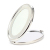 Oval Button Cosmetic Mirror Semi-Finished Products Can Be Customized Logo100 Starting Patterns