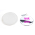 Fresh Series Single-Sided Small round Mirror Metal Plating 7cm Portable Iron Plating Epoxy Mirror