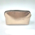 Factory Sales European and American Ladies Gold Simple Shell Pu Cosmetic Bag Cross Pattern Wash Bag Large Capacity Cosmetic Bag Customization