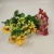 Factory Direct Sales Simulation Plastic Flower 6 Fork 12 Head Little Emerald Outdoor Decoration Shooting Props Engineering Flower