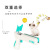 Amazon New Cat Toy Replaceable Badminton Rebound Folding Rod Funny Cat Stick Novelty Funny Cat Toy