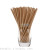 Biodegradable Straw Log Straw Natural Color Paper Straw Kraft Paper Straw Environmental Protection Straw Hotel Supplies