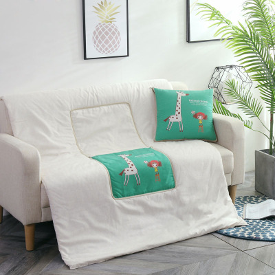 Multifunctional Pillow Quilt Air Conditioning Quilt Cushion Pillow Gift Gift Activity Custom Logo Sofa Car Cushion