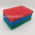 Red Brush Cloth 4-Piece Set Card Wash Sink Scouring Pad Cleaning Bathtub Pool Multi-Purpose Cleaning Brush