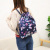 Large Capacity Oxford Nylon Cloth Drawstring Drawstring Pocket Foldable Backpack Waterproof Ultralight Portable Folding Backpack for Women