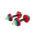 Plastic Dipping Colorful Dumb-Bell Sets Men and Women 015202530kg Fitness Equipment Home