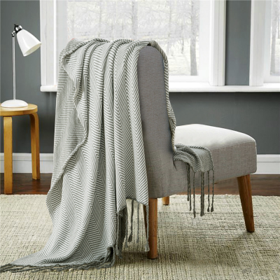 Nordic Style Living Room Blanket Knitted Blanket Sofa Blanket Car Blanket Air Conditioning Blanket