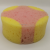 Dual-Color Patchwork round Simple Creative Bath Bath Rub Bath Washing Multifunctional Cleaning Sponge Block Bath Sponge