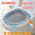 Factory Direct Sales New Toilet Seat Cover Elastic Thickened Knitting O-Type Toilet Seat Washer Color Collision Belt Handle Toilet Mat