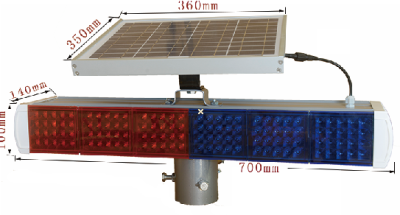 Factory Direct Sales Solar Strobe Light