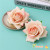 Yingming Artificial Rose Flower Head Flower Side Clip Beach Flower Hairpin Headdress Rose Hair Clips Hair Accessories