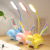 USB Cartoon Creative Shape Mini Cubby Lamp USB Rechargeable Student Children Study Desk Dormitory Reading Light