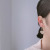 Pearl Hearth-Shaped Earrings Women 'S Heart Shaped Korean Online Influencer Eardrops Fairy Mori Style Super Fairy Sweet Sterling Silver Needle Earrings