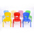 Kindergarten Tables and Chairs Children's Chair Plastic Back Chair Small Stool Bench Baby Middle Class Factory Direct 