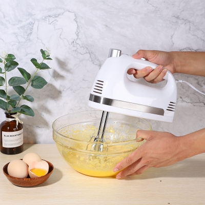 Factory Wholesale Electric Whisk Handheld Blender Dough Milk Frother Egg Beater Baking Multifunctional Home Apparatus
