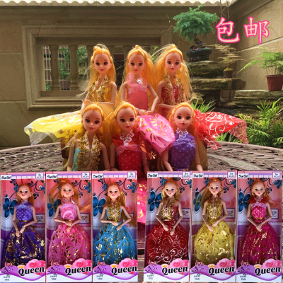 Hot Sale Single Barbie Doll Gift Set Wholesale Toys for Little Girls Training Class Stall Gifts Free Shipping Cross-Border