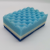 Three-Layer Color Concave-Convex Scouring Sponge 5-Piece Bag Cleaning Sponge Brush Sponge Dishwashing