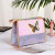 Korean New Women's Pu Cosmetic Bag Home Creative Butterfly Sequin Storage Bag Factory Bags Custom Wholesale