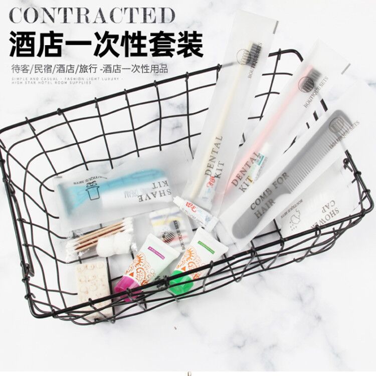 新款酒店一次性牙刷牙具套装民宿宾馆一次性洗漱套装支持定制logo