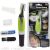 Men's and Women's Multifunctional Shaver Green Nose Hair Trimmer Eye-Brow Shaper Shaver