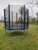 Outdoor Large Adult Coil Spring Bed Children's Play Kindergarten Trampoline Protecting Wire Net Trampoline Fitness Equipment
