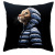 Gm229 Black and White Animal Pillow Cover Dog Cat Pillow Cover Home Sofa Cushion Cushion Cover Cross-Border New Arrival