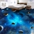 3D Floor Vision Bathroom Floor Tile Sticker Waterproof and Hard-Wearing Floor Vision Floor Painting Sea Beach Goose Warm Stone Floor Painting