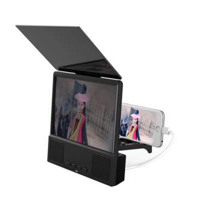 8-Inch Bluetooth Audio Mobile Phone Screen Amplifier Blu-ray HD Amplifier Desktop Stand Video Amplifier