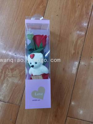 Valentine's Day 38 Mother's Day Decorative Craft Gift Soap Rose Soap Flower Soap Flower Bear Flower