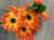 10 head sunflower artificial flower plastic home decoration cheap 