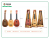 Factory Direct Sales Simulation Ukulele Mini Cartoon Guitar Children's Early Education Music Foreign Trade Supply