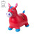 Old Painted Music PVC plus-Sized Large Inflatable Jumping Horse Thickened Cartoon Animal-Shaped Children's Toy Customization