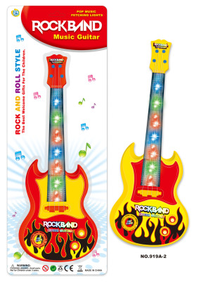 Children's Electronic Music Guitar Toys Can Play Musical Instruments Simulation Mini Boys and Girls Baby Music Guitar Wholesale