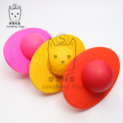 Explosion-Proof Thickening PVC Jumba Children Adult Training Bouncing Ball Elastic Fitness Equipment Springboard Manufacturer