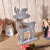 American-Style Village Style New Christmas Ornament Deer Retro Furnishings Soft Decoration Props Wooden Craftwork Ornaments