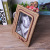 Factory Vintage Distressed Hemp Rope Photo Frame Creative Idyllic Wooden Photo Frame Zakka Groceries Wooden Craftwork