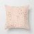 Amazon New Pink Geometric Super Short Velvet Pillow Cover Home Sofa Cushion Wholesale Customization