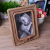 Factory Vintage Distressed Hemp Rope Photo Frame Creative Idyllic Wooden Photo Frame Zakka Groceries Wooden Craftwork